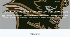 Desktop Screenshot of juniorbisonvolleyballclub.com